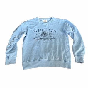 Whistler Canada EMI Sportswear Light Blue Sweatshirt